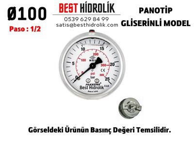 Ø100%201%20Bar%20ARKADAN%20ÇIKIŞLI%20PANO%20TİP%20GLİSERİNLİ%20MANOMETRE