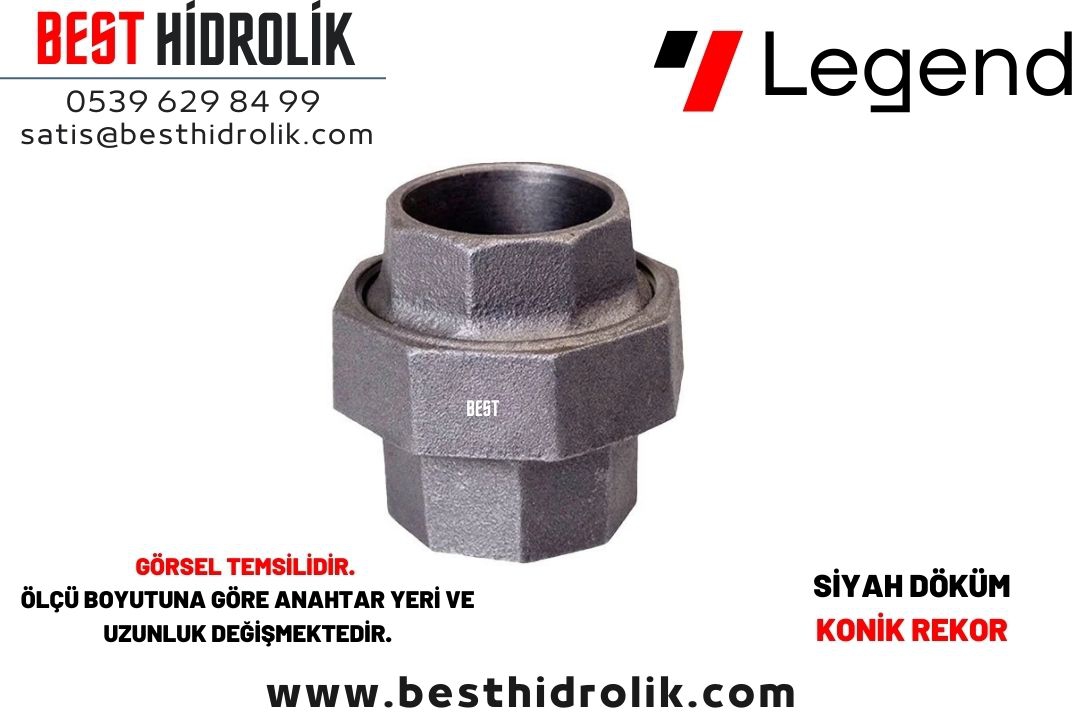 3/4”%20Siyah%20Döküm%20Konik%20Rekor