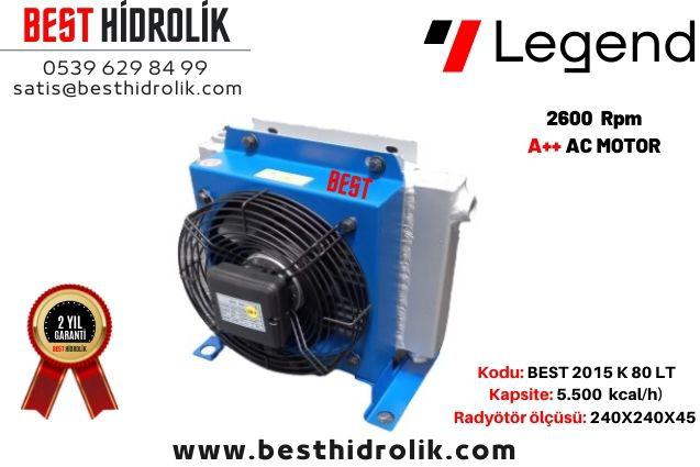 80 LT FANLI HİDROLİK YAĞ SOĞUTUCU 220 V AC ( 2015 )