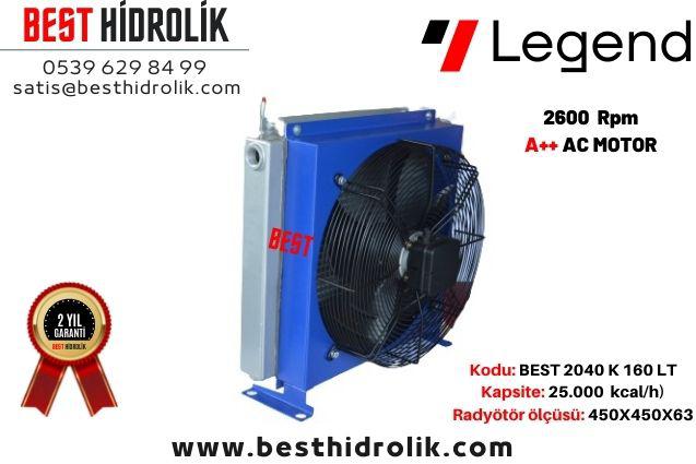 160 LT FANLI HİDROLİK YAĞ SOĞUTUCU 220 V AC ( 2040 )