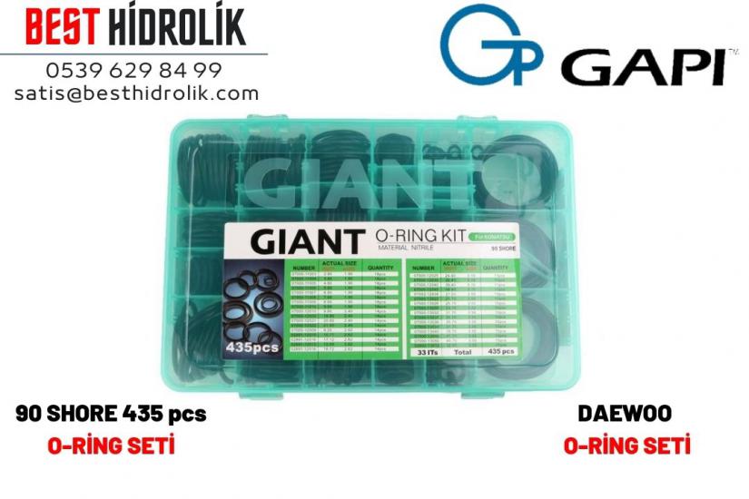 ORİNG SETİ BOX-DAEWOO O-RİNG KIT 90 SHORE