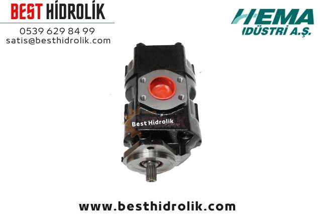 16cc HEMA ENDÜSTRİYEL DÖKÜM POMPA 13 DİŞ FREZE  SOL DÖNÜŞ 23,2 LT/DK HPR41126