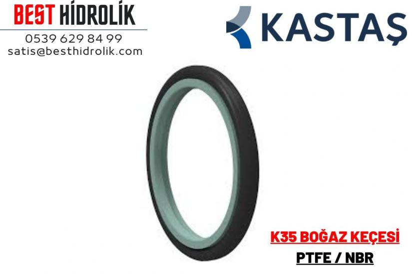 K35 190X205,1X6,3 BOĞAZ KEÇESİ PTFE / NBR