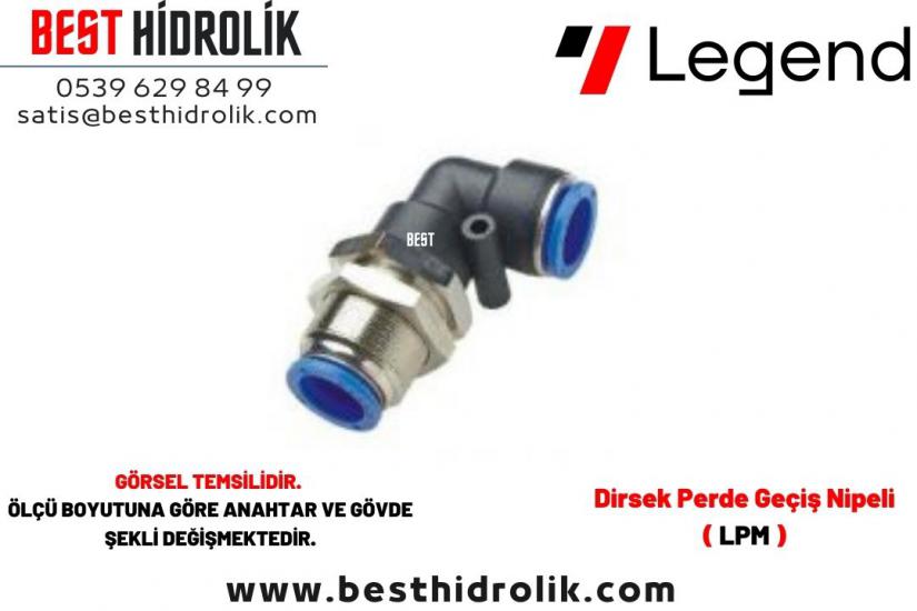 4 MM PERDE GEÇİŞLİ DİRSEK ( PLASTİK )