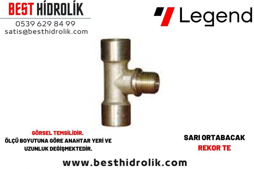 1/8” Sarı Orta Bacak Rekor