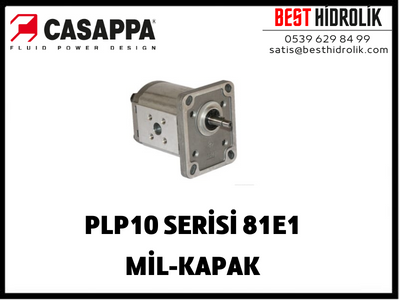 PLP10 SERİSİ 81E1 MİL-KAPAK