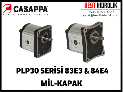 PLP30 SERİSİ 83E3 & 84E4 MİL-KAPAK