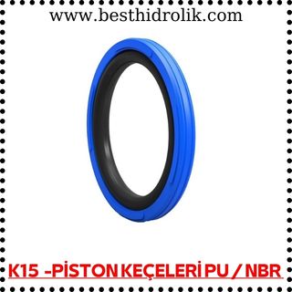 K15  -PİSTON KEÇELERİ PU / NBR 