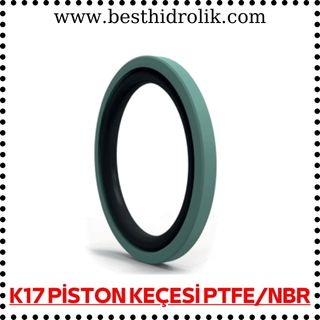 K17 PİSTON KEÇESİ PTFE/NBR