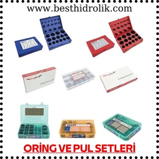 ORİNG VE PUL SETLERİ