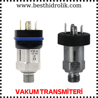 VAKUM TRANSMİTTERLERİ